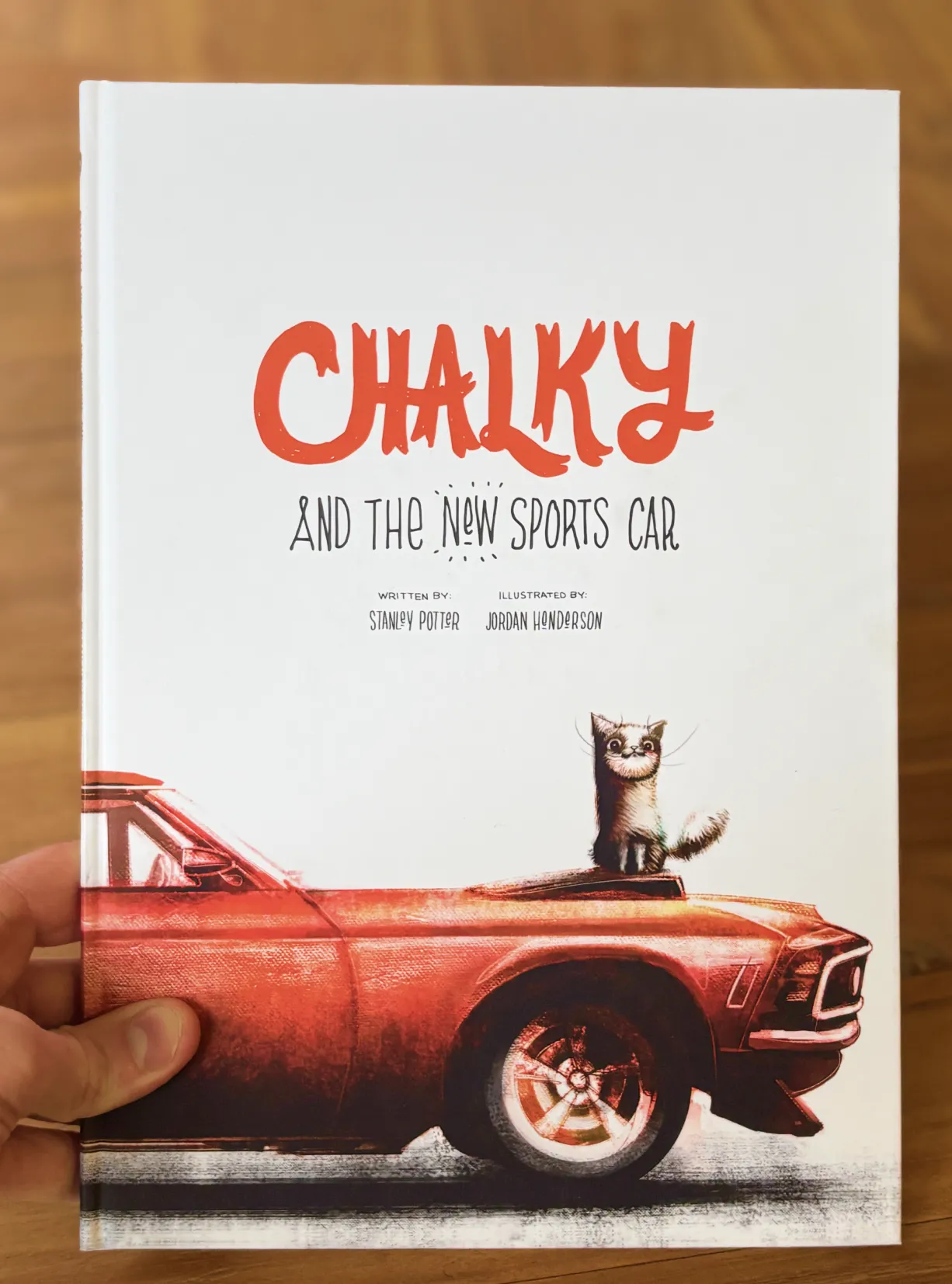 Pages from the Chalky and the New Sports Car book