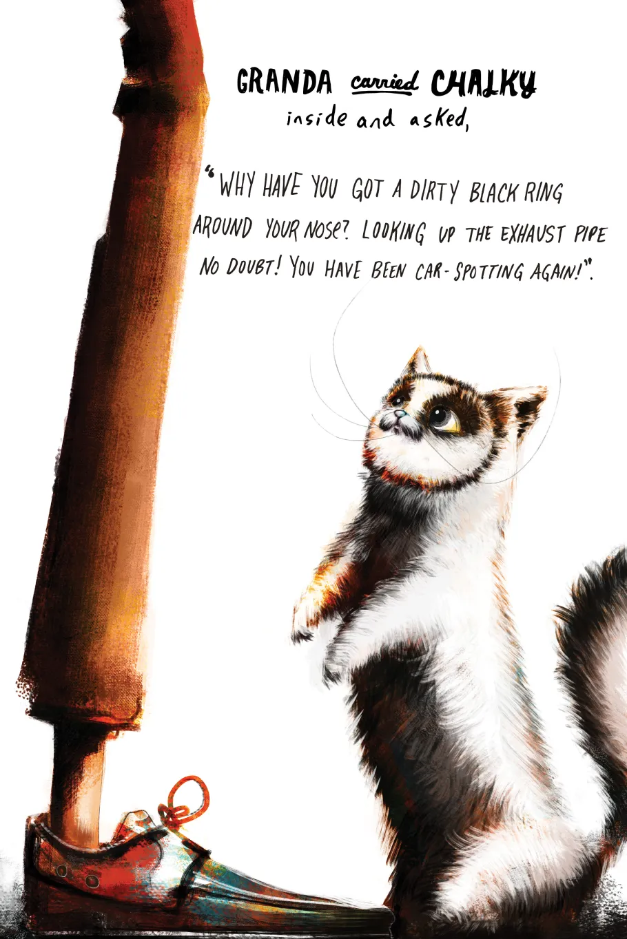 Pages from the Chalky and the New Sports Car book