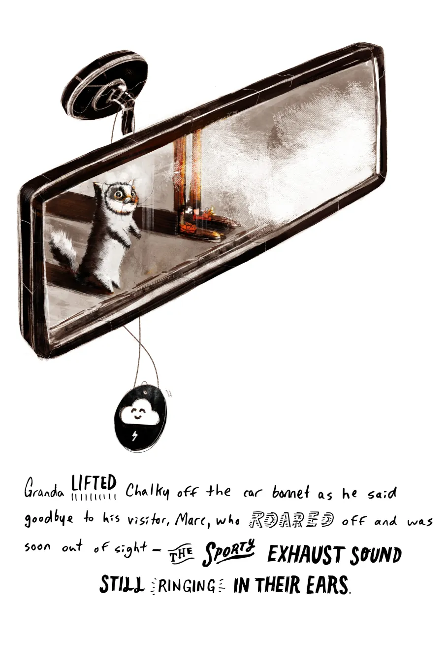 Pages from the Chalky and the New Sports Car book