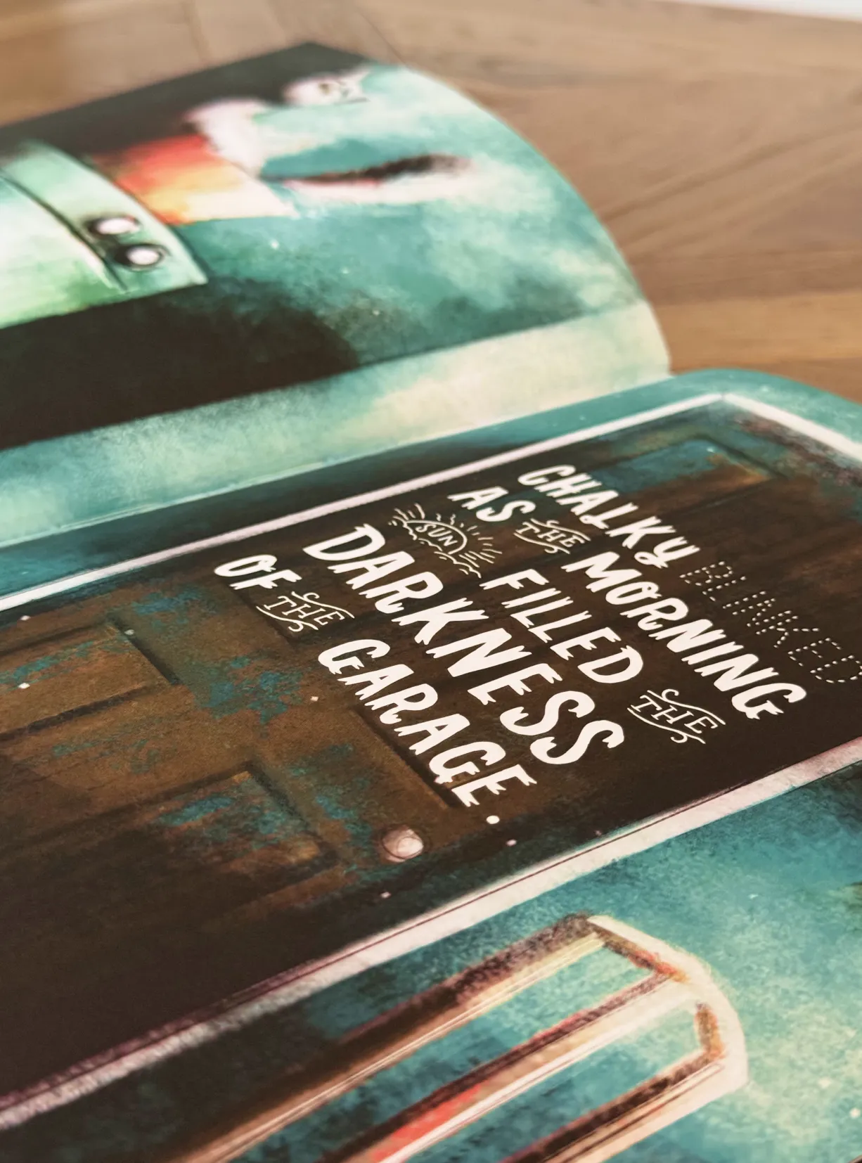 Pages from the Chalky and the New Sports Car book