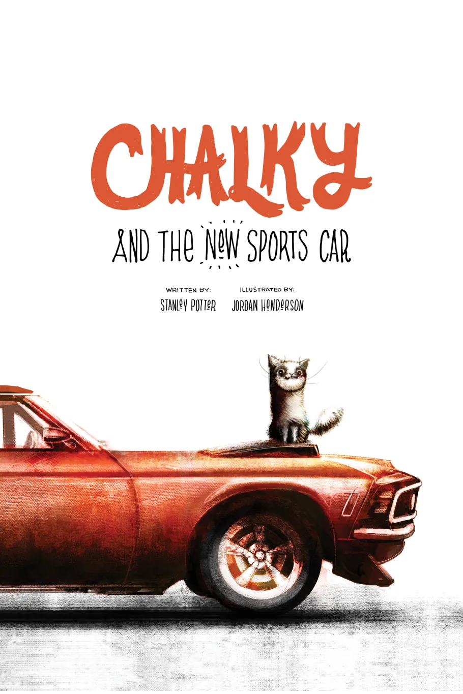 Pages from the Chalky and the New Sports Car book