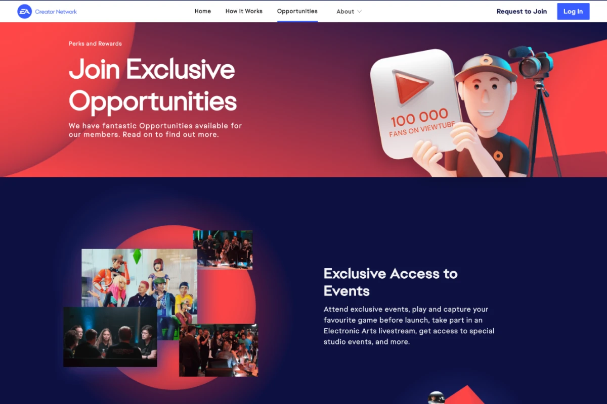 EA Creator Network