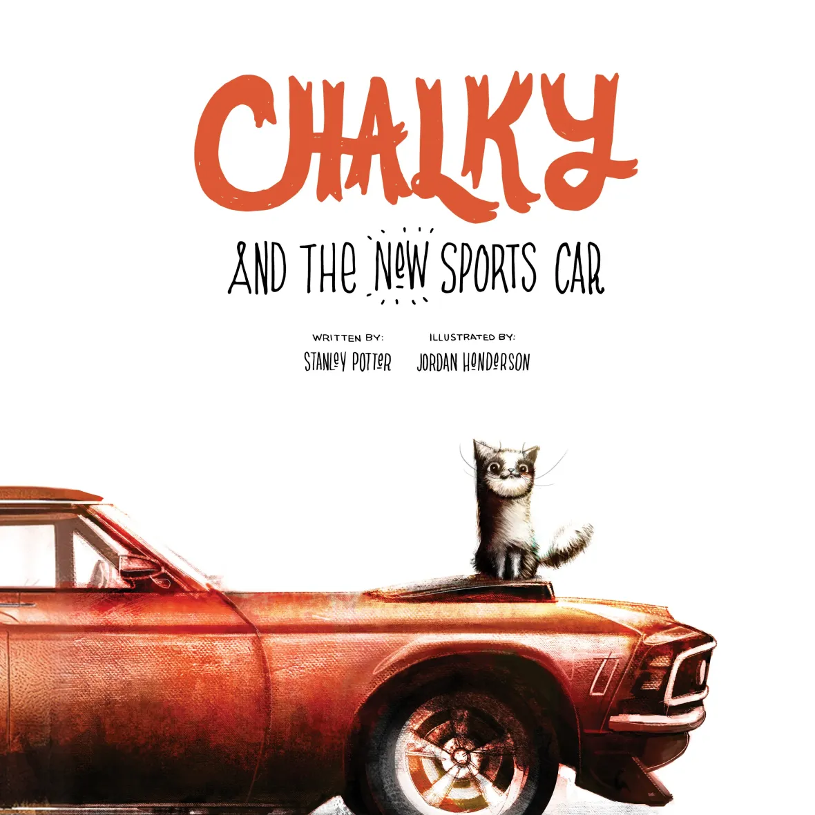 Chalky and the New Sports Car