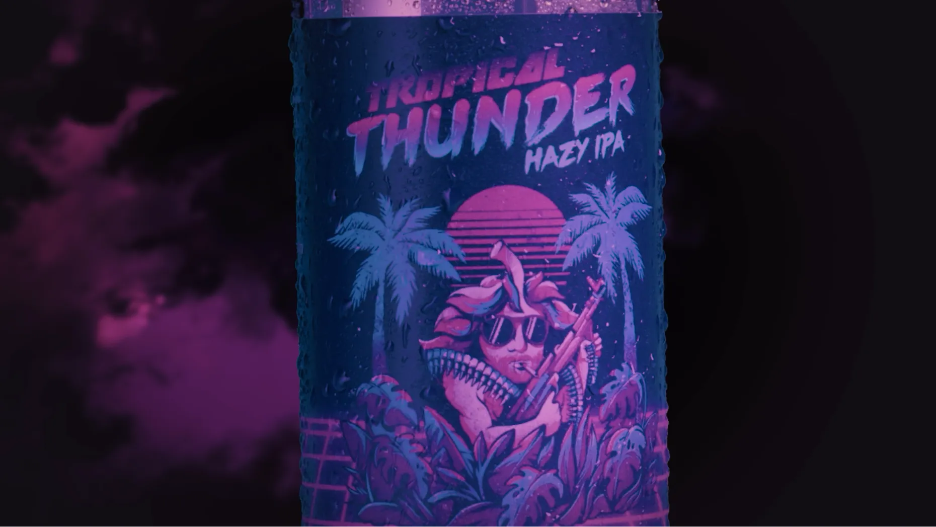 A scene from the Tropical Thunder advertisement