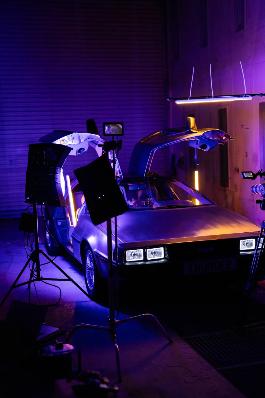 A behind the scenes look at the Tropical Thunder advertisement