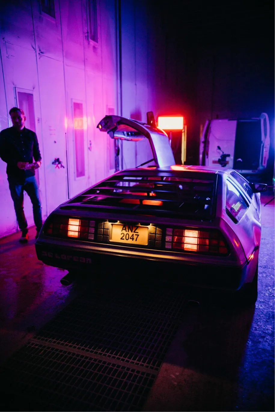 A behind the scenes look at the Tropical Thunder advertisement